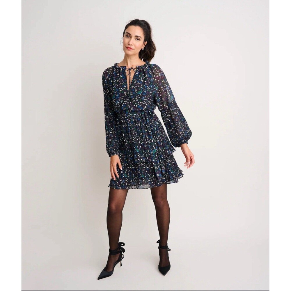 UNTUCKit Paloma Peacock Dress Size 12